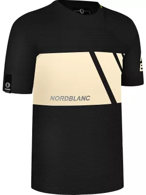 Tricou funcțional pentru ciclism pentru bărbați NORDBLANC MUD NBSMF8083 NEGRU