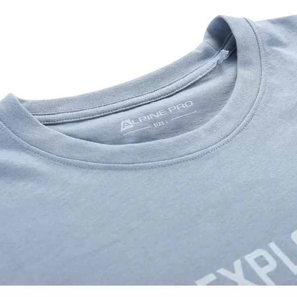  Tricou funcțional pentru bărbați ALPINE PRO GREM 3 ASHLEY BLUE VARIANTA PC 