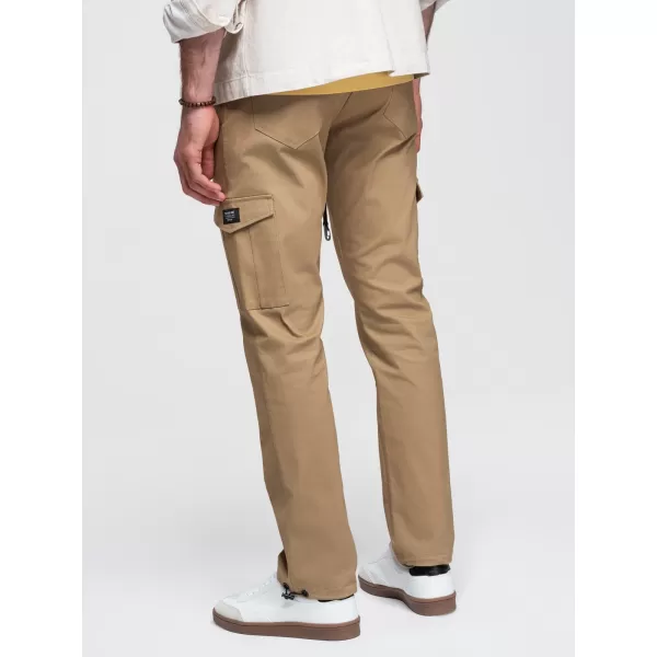  Pantaloni pentru bărbați OMBRE P1526 MARO DESCHIS 