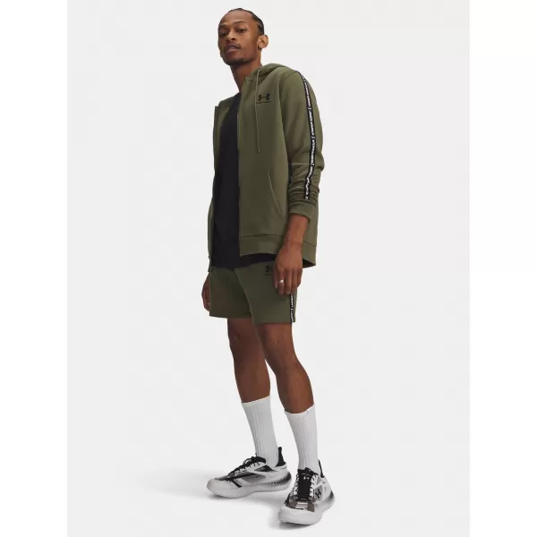  Pantaloni scurți pentru bărbați UNDER ARMOUR ICON FLEECE SHORT TAPING 1390299-391 VERDE 