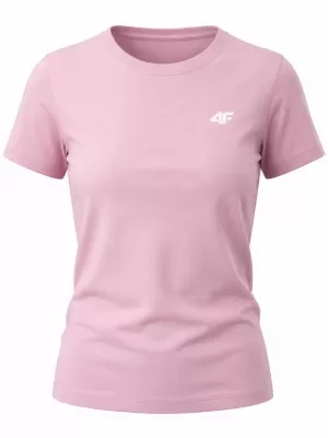 Tricou pentru femei 4F WMM00TTSHF3306 ROZ DESCHIS