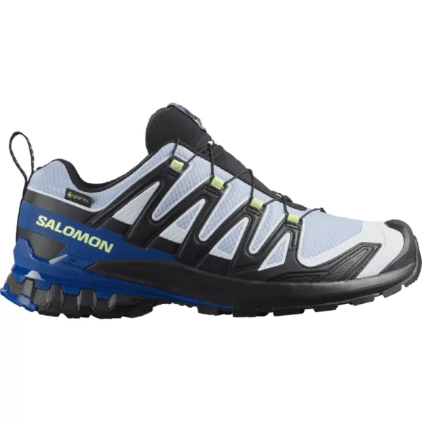  Pantofi pentru bărbați SALOMON XA PRO 3D V9 GORE-TEX STORM L45486500 NEGRU/BRUNNERA ALBASTRU/NAVIGAȚI PE WEB 