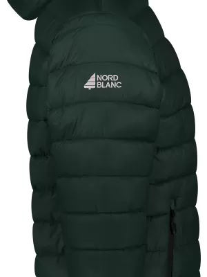 Jachetă matlasată pentru bărbați NORDBLANC BOUND WJM8388 VERDE ÎNCHIS