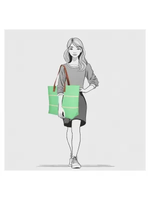 Sac ENRICO BENETTI EB-79004-023 VERDE