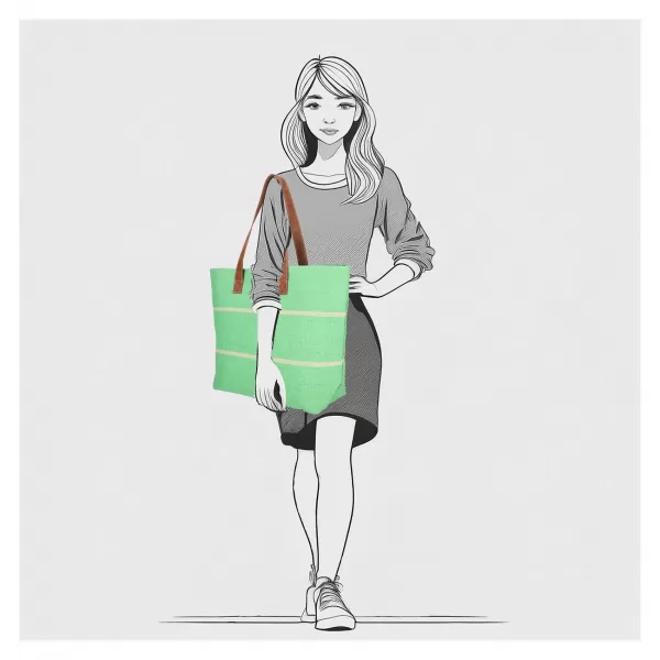  Sac ENRICO BENETTI EB-79004-023 VERDE 