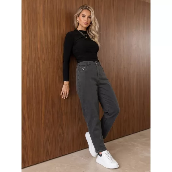  Pantaloni de dama DSTREET UY3209 GRI ÎNCHIS 