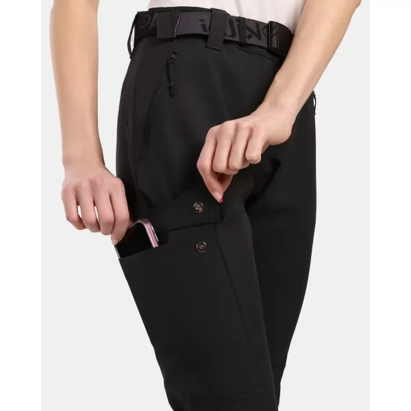  Pantaloni de dama KILPI BELVELA-W 1L0406KI NEGRU 