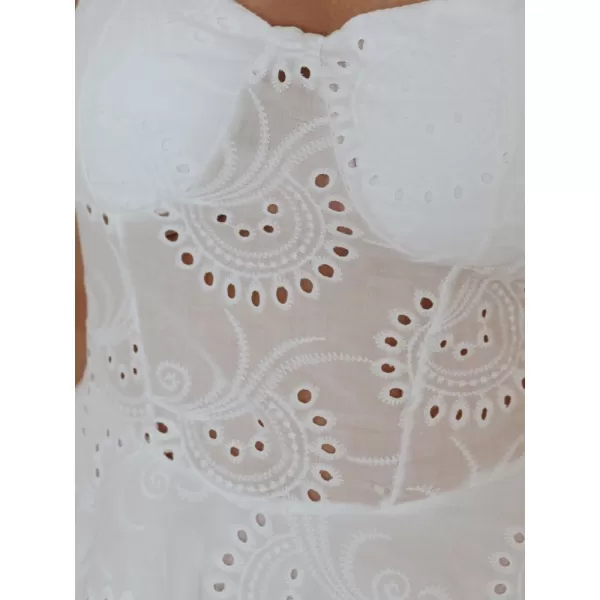  Rochie DSTREET EY2680 ALB 