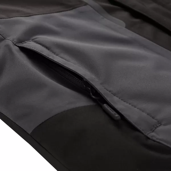  Geaca de schi pentru copii ALPINE PRO DEARO 3 NEGRU 