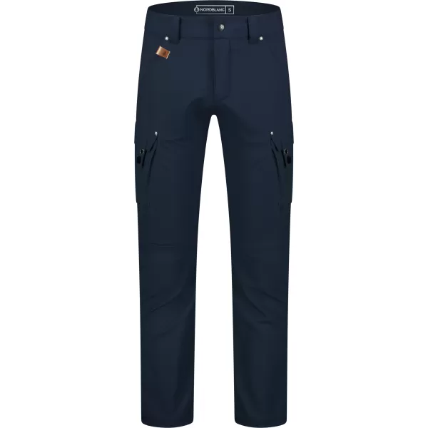  Pantaloni cargo pentru bărbați NORDBLANC PEEL NBSPM8345 ALBASTRU ÎNCHIS 