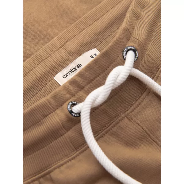  Pantaloni de trening pentru bărbați OMBRE OM-PABS-0305 MARO 