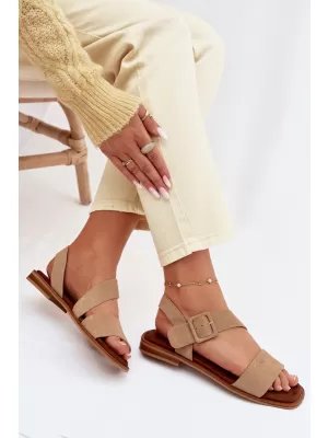 Sandale de dama BIG STAR SHOES TT274491 BEJ