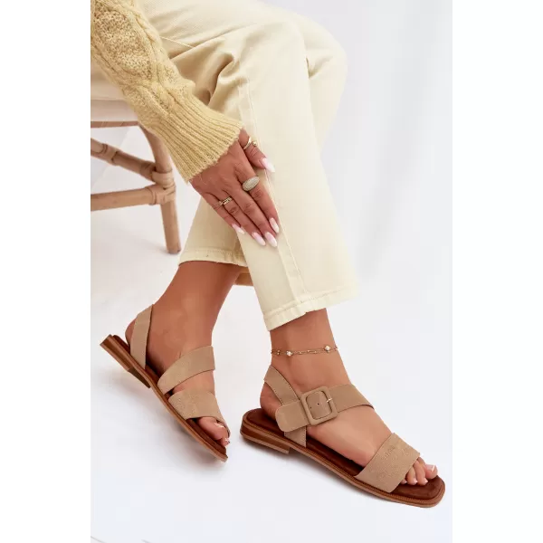  Sandale de dama BIG STAR SHOES TT274491 BEJ 