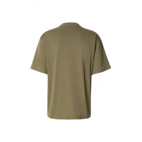  Tricou pentru bărbați URBAN CLASSICS TB029A-00824 MĂSLINIU/ALB 