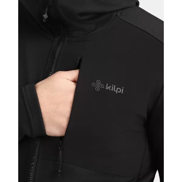  Hanorac pentru bărbați din fleece KILPI SEVELEN-M 1M0202KI NEGRU 