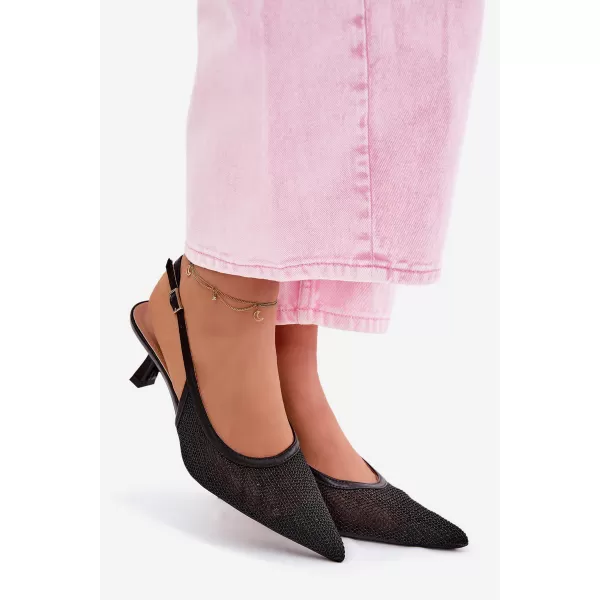  Sandale de dama BOTO QQ-213 NEGRU 