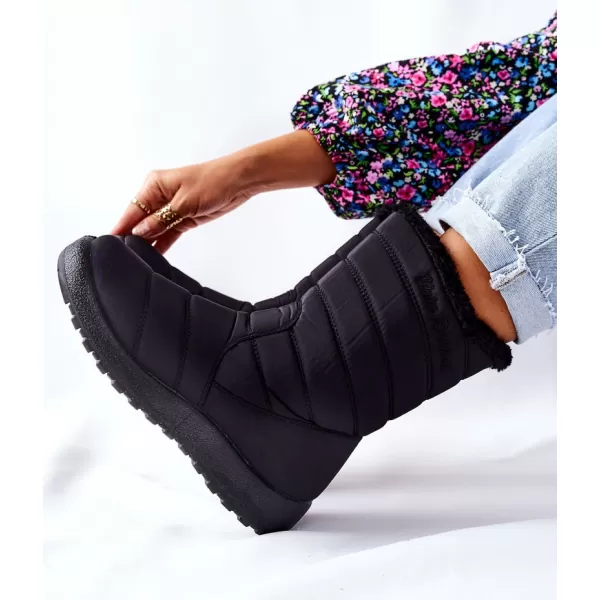  Oameni de zăpadă pentru femei BOTO 20SN26-3044/J74839 NEGRU 