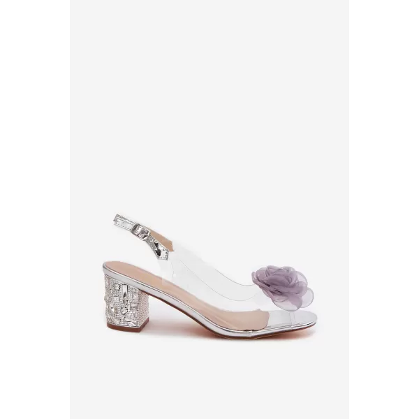  Sandale de dama D&A MR61-9011 ARGINT 