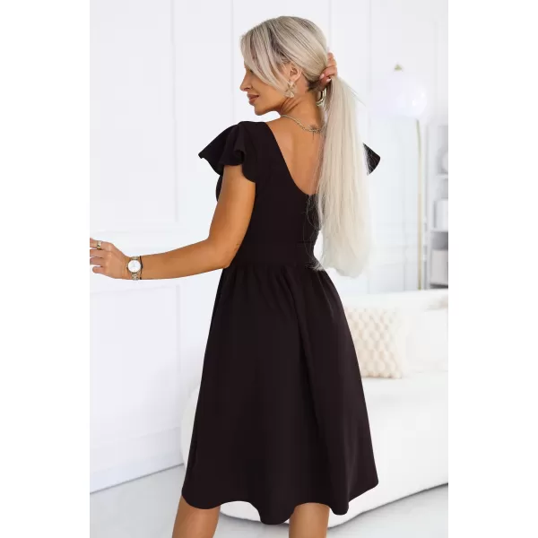  Rochie NUMOCO 425-19 MARO CIOCOLATA 