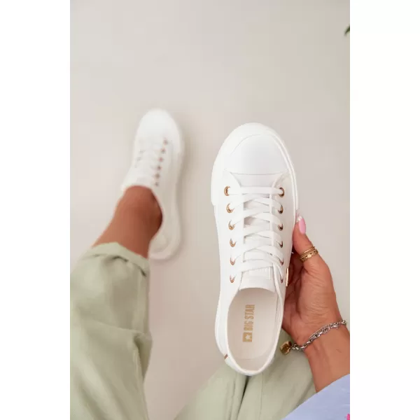  Adidași de damă BIG STAR SHOES TT274003 ALB 