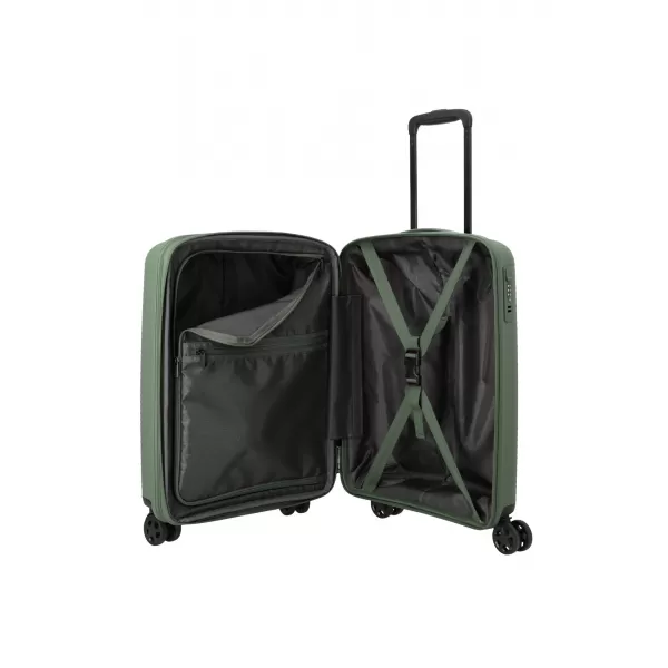  Valiză TRAVELITE AIR STRIPE 4W S EXP VERDE 