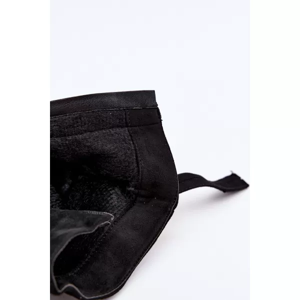  Botine de dama BOTO LA3116 NEGRU 