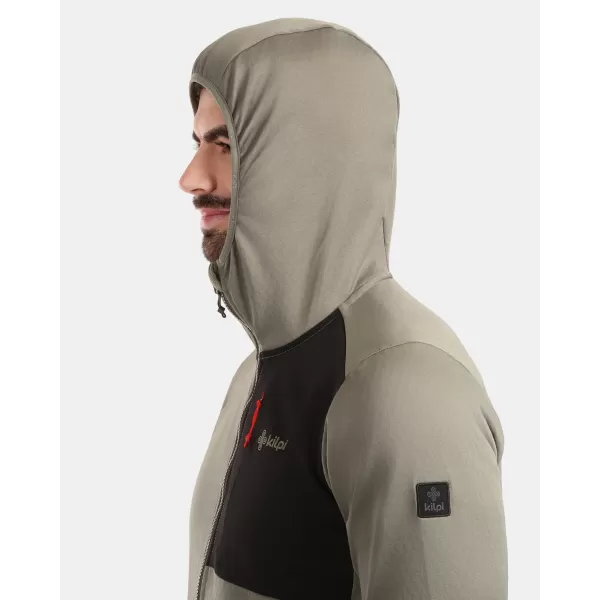  Hanorac pentru bărbați din fleece KILPI SEVELEN-M 1M0202KI VERDE 