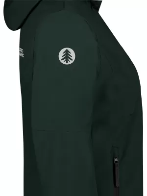 Jachetă impermeabilă pentru femei NORDBLANC BOURNE NBSJL8317 VERDE ÎNCHIS