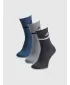 Șosete pentru bărbați 4F WSS26USOCM589 MELANGE MULTICOLOR