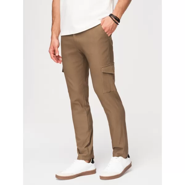  Pantaloni pentru bărbați OMBRE P1515 MĂSLINE 