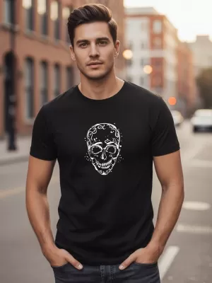 Tricou pentru bărbați DSTREET NX074R NEGRU