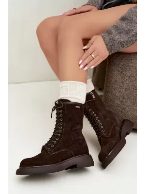 Pantofi de dama BIG STAR SHOES UU274612 MARO/BEJ