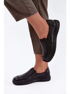 Botine de dama VINCEZA 107241 NEGRU