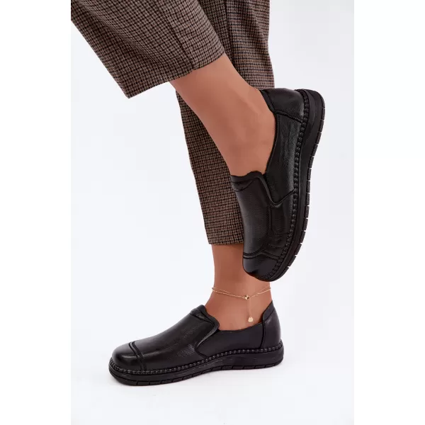  Botine de dama VINCEZA 107241 NEGRU 