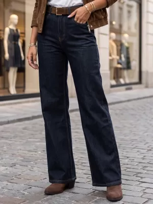 Pantaloni de dama DSTREET UY3134 ALBASTRU