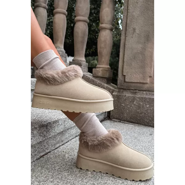  Oameni de zăpadă pentru femei BIG STAR SHOES UU274204 BEJ 