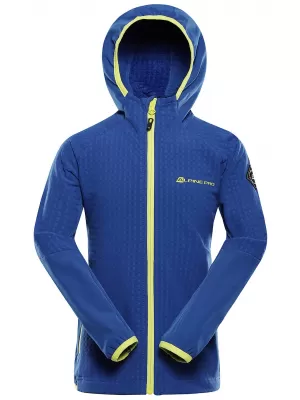 Hanorac cald pentru copii ALPINE PRO HURAMO ALBASTRU CLASIC