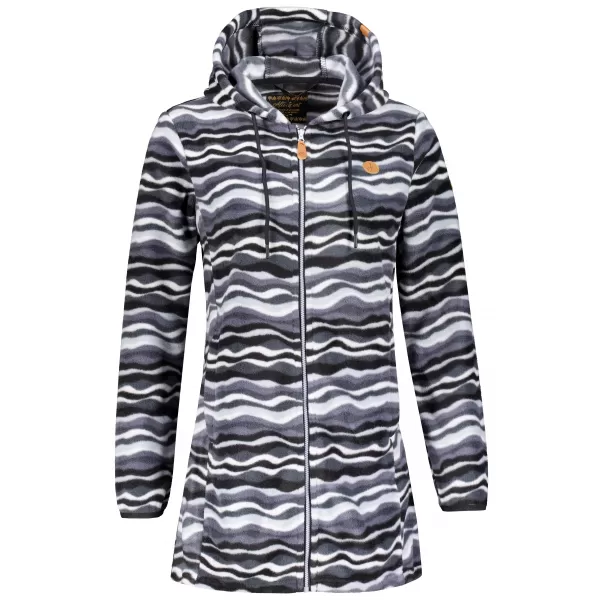  Hanorac de damă din fleece ALTISPORT ILANI NEGRU 