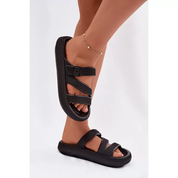  Papuci de damă BIG STAR SHOES TT274A037 NEGRU 