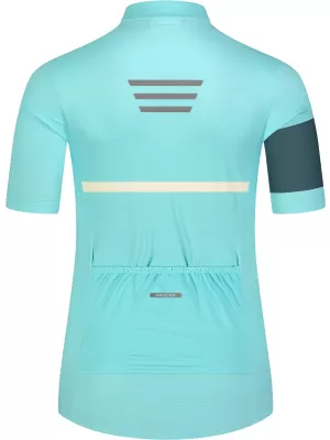 Tricou de ciclism pentru femei NORDBLANC ENTHUSIAST NBSLF8084 ALBASTRU