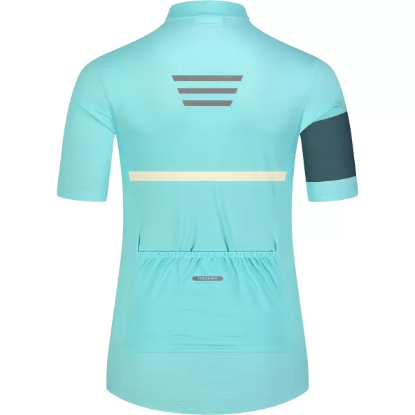  Tricou de ciclism pentru femei NORDBLANC ENTHUSIAST NBSLF8084 ALBASTRU 