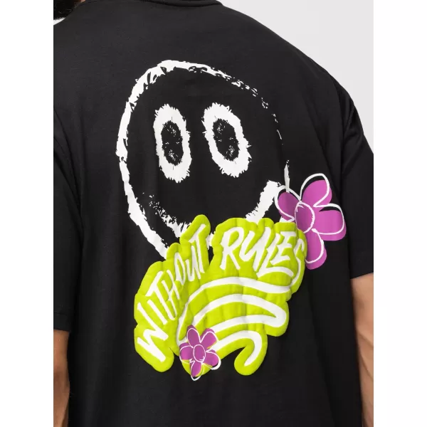  Tricou pentru bărbați OMBRE OM-TSPT-0288 NEGRU 