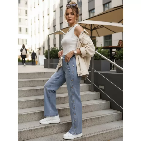  Pantaloni de dama DSTREET UY2986 ALBASTRU 