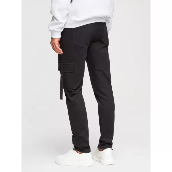  Pantaloni pentru bărbați OMBRE P1516 NEGRU 