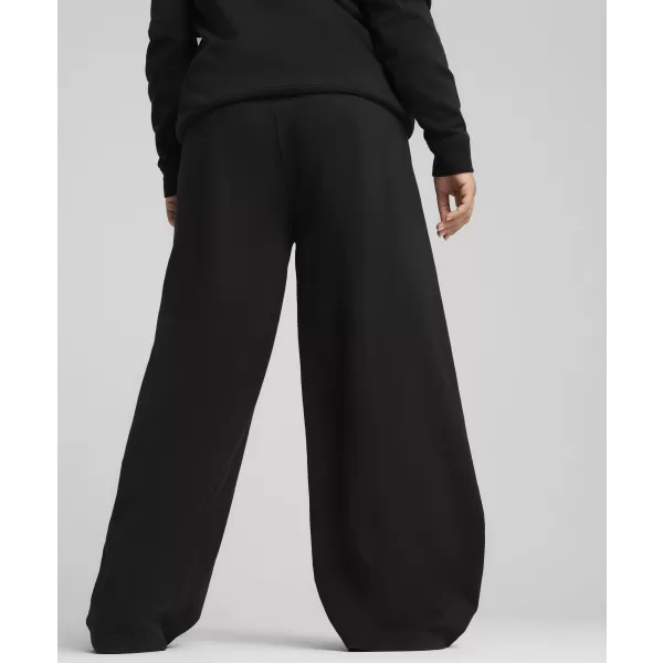  Jambiere de damă PUMA ESS SMALL NO. 1 LOGO HIGH-WAIST STRAIGHT 68242801 PUMA NEGRU 