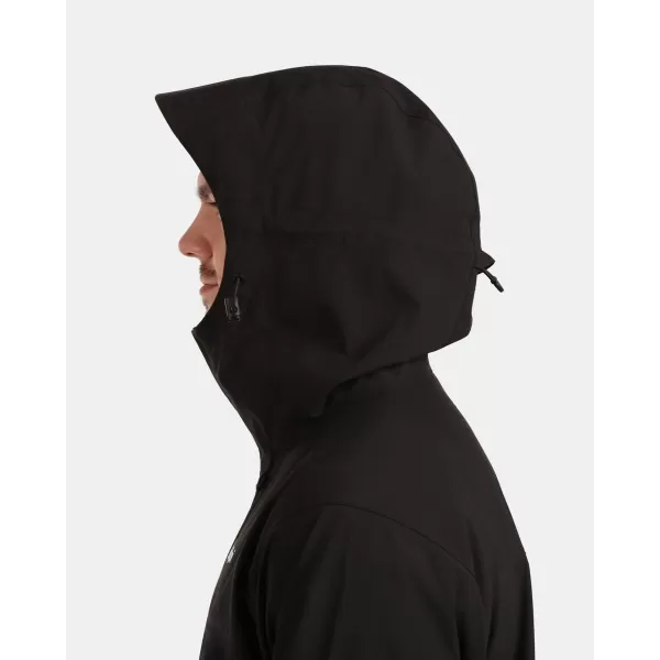  Jachetă hardshell pentru bărbați KILPI MONTANA-M 1M0102KI NEGRU 