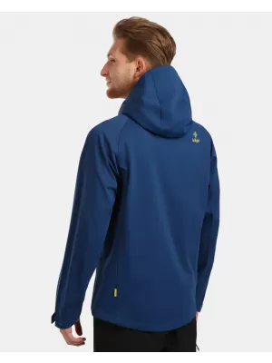Jachetă softshell pentru bărbați KILPI BELTRA-M 1M0111KI ALBASTRU ÎNCHIS