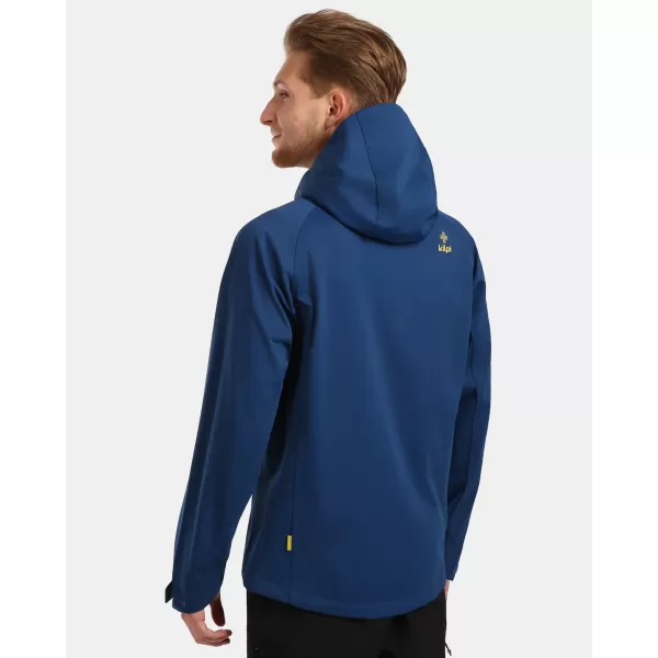  Jachetă softshell pentru bărbați KILPI BELTRA-M 1M0111KI ALBASTRU ÎNCHIS 