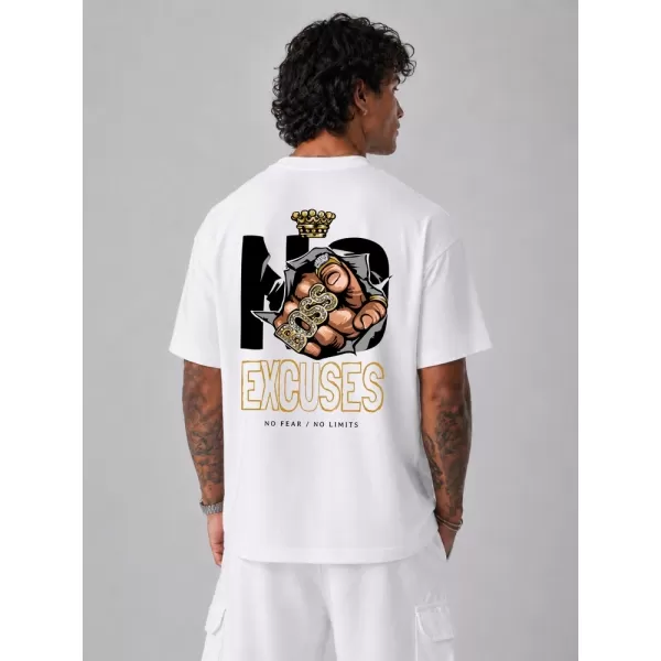  Tricou pentru bărbați DSTREET NX4006R-WH-O ALB 