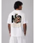 Tricou pentru bărbați DSTREET NX4006R-WH-O ALB